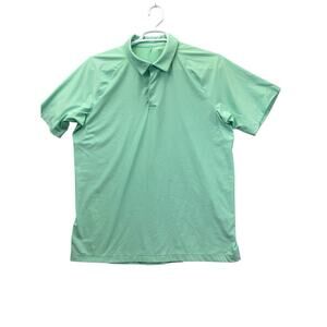 Lululemon Evolution Short-Sleeve Polo Size XL Mint Green